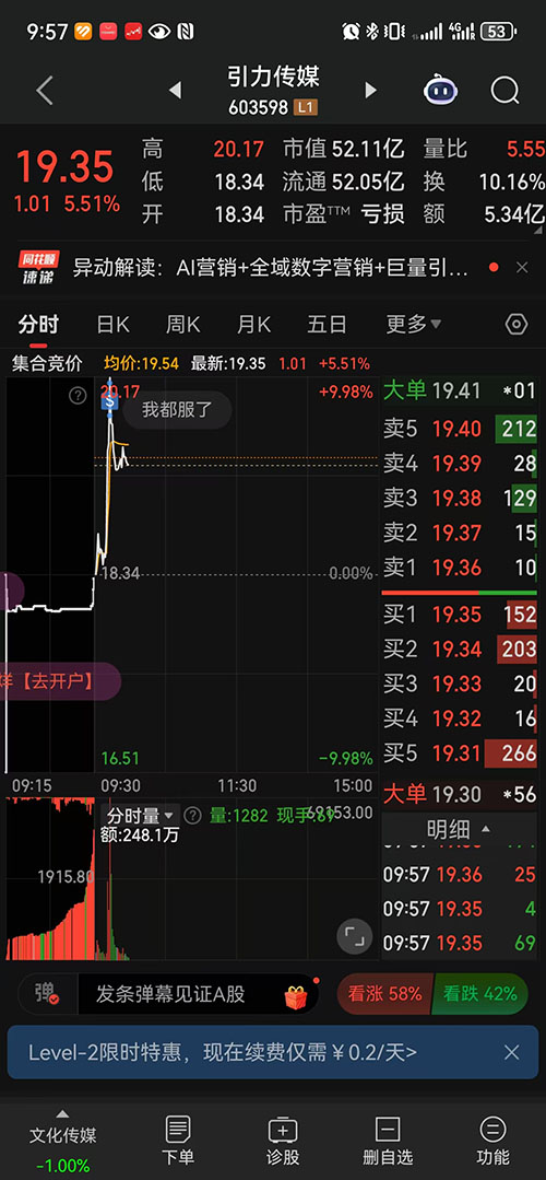 卖出截图